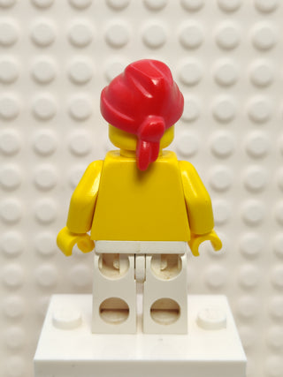 Pirate Red / White Stripes Shirt, pi045 Minifigure LEGO®