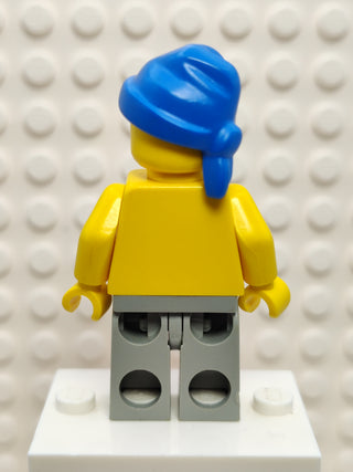 Pirate Red / White Stripes Shirt, pi041 Minifigure LEGO®