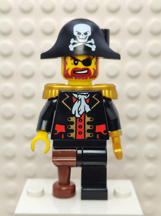 Captain Brickbeard, pi081 Minifigure LEGO®   
