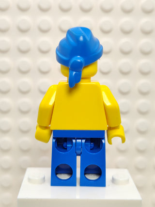 Pirate Red / White Stripes Shirt, pi040 Minifigure LEGO®