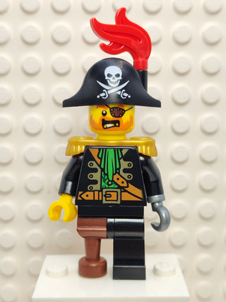 Pirate Captain, pi148 Minifigure LEGO®   