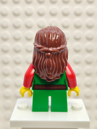 Forest Girl - Red, Long Hair, cas573 Minifigure LEGO®