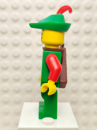 Forestman - Red, Green Hat, cas571 Minifigure LEGO®