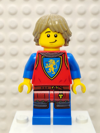 Lion Knight - Male, Dark Tan Hair, cas560 Minifigure LEGO®