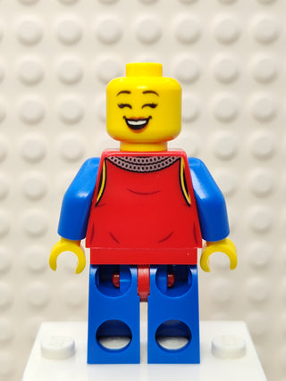 Lion Knight - Female, Flat Silver Armor, cas559 Minifigure LEGO®