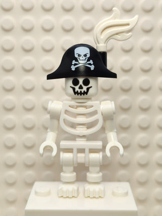 Skeleton with Crossbones Bicorne Hat, gen135 Minifigure LEGO®