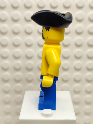 Pirate Blue / White Stripes Shirt with Blue Legs, pi018 Minifigure LEGO®