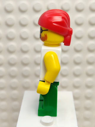 Pirate - Male Red Bandana, pi190 Minifigure LEGO®