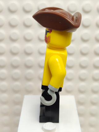 Pirate Shirt with Knife and Black Legs, pi024 Minifigure LEGO®