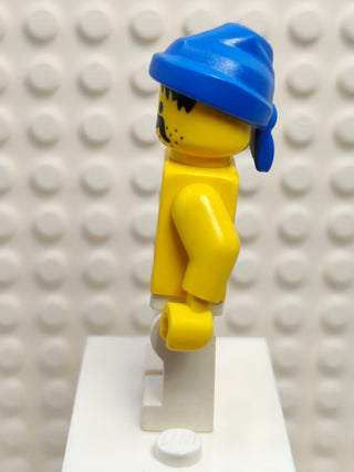 Pirate Red / White Stripes Shirt with White Legs, pi042 Minifigure LEGO®