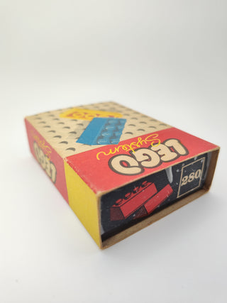 Set 280-1, Sloping Roof Bricks, Red Building Kit LEGO®