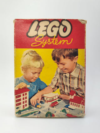 Set 223-2, 1 x 1 Round Bricks Building Kit LEGO® Certified Pre-Owned with Box (Boys with Town)