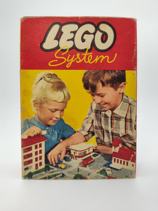 Set 224-3, 2 x 2 Curved Bricks Building Kit LEGO® Certified Pre-Owned with Box (Boy & Girl)
