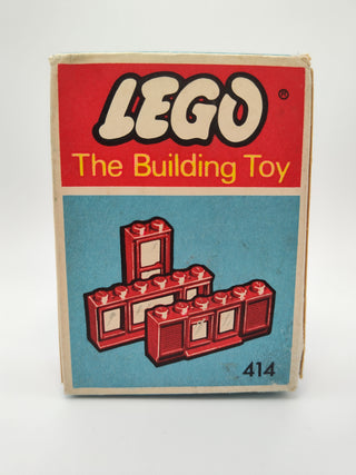 Set 414-3, Windows Parts Pack, Red (The Building Toy) Building Kit LEGO®