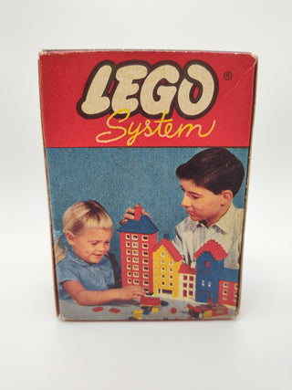 Set 229-1, 6 x 8 & 2 x 8 Plates Building Kit LEGO® Certified Pre-Owned with Box (Boy and Girl)