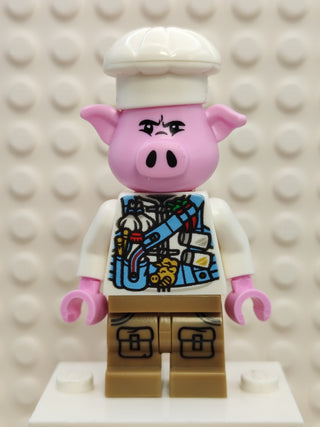 Pigsy - Dark Tan Medium Legs with Pockets, mk064 Minifigure LEGO®