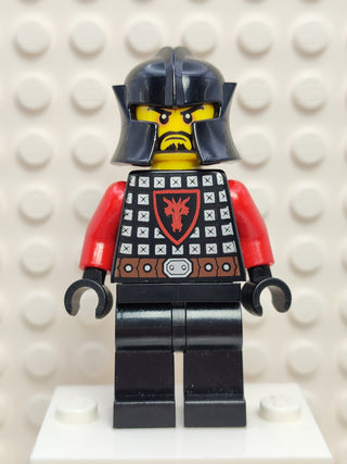 Dragon Knight Scale Mail with Dragon Shield, cas522 Minifigure LEGO® Minifigure Only, no axe