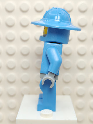 Knights Kingdom II - Jayko Printed Torso, Broad Brim Helmet, Elderly Face (Chess Pawn), cas276 Minifigure LEGO®