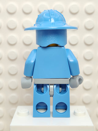 Knights Kingdom II - Jayko Printed Torso, Broad Brim Helmet, Elderly Face (Chess Pawn), cas276 Minifigure LEGO®