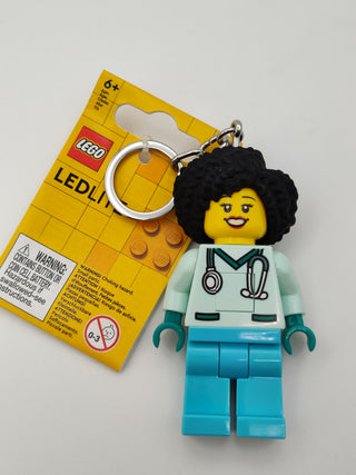 Dr. Flieber Keychain LED Light Keychain Lego®