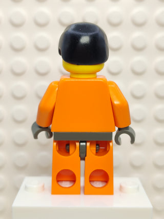 Coast Guard Orange Jacket with Zipper, wc014 Minifigure LEGO®   
