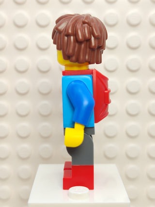 Mateo - Red Backpack, drm016 Minifigure LEGO®