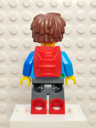Mateo - Red Backpack, drm016 Minifigure LEGO®