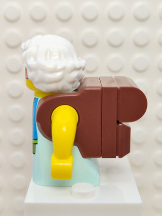 Mrs. Castillo - Reddish Brown Backpack, drm014 Minifigure LEGO®