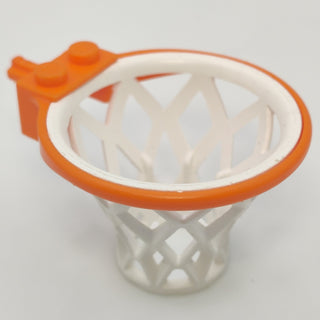 Sports Hoop and Net, Parts# 43373/43374 Part LEGO® Orange  