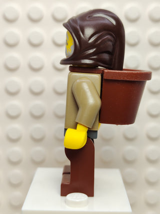 Peasant Male Old, cas409 Minifigure LEGO®