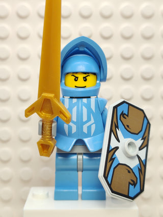Knights Kingdom II, Jayko Plain Torso, Armor, cas260 Minifigure LEGO® With Sword and Shield