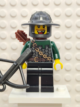 Dragon Knight Scale Mail with Chain and Belt, cas494 Minifigure LEGO® With Crossbow
