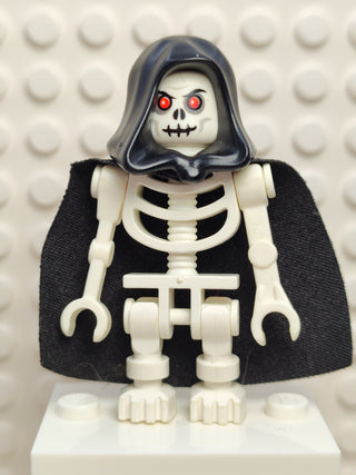 Skeleton Warrior 6 - Hood and Cape, cas378 Minifigure LEGO® Minifigure Only, no sword or knife