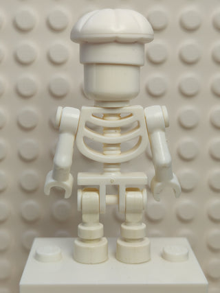 Skeleton with White Chef Toque, gen134 Minifigure LEGO®