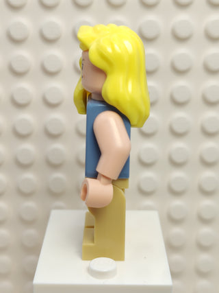 Dr. Ellie Sattler - Sand Blue Sleeveless Shirt, jw110 Minifigure LEGO®