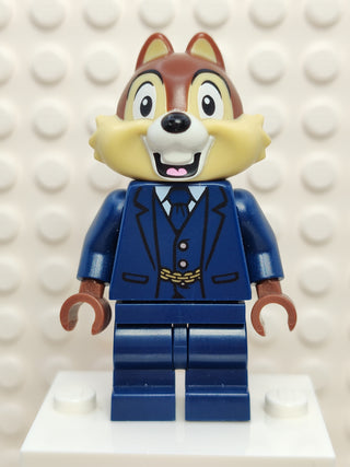 Chip - Dark Blue Suit, dis045 Minifigure LEGO® Like New