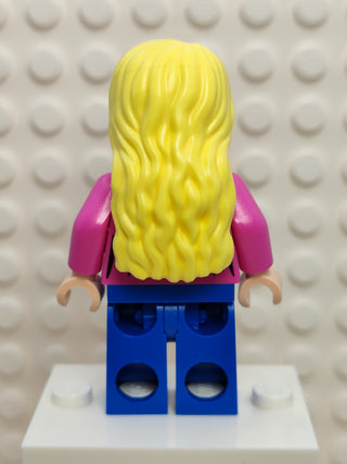 Luna Lovegood - Dark Pink Jacket, hp386 Minifigure LEGO®