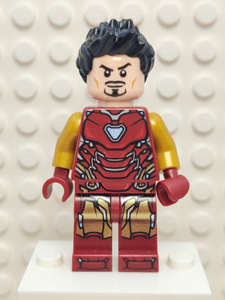 Iron Man - Mark 85 Armor, sh0731 Minifigure LEGO® With Hair Only