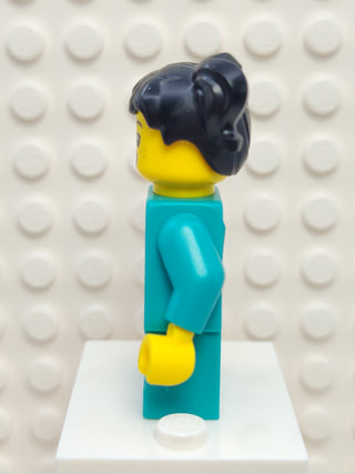 Girl - Dark Turquoise Pajamas, hol256 Minifigure LEGO®