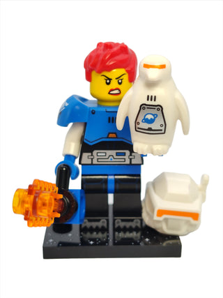 Ice Planet Explorer, col26-8 Minifigure LEGO® Complete with stand and accessories