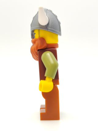 Viking Warrior - Male with Dark Orange Beard and Legs, vik038 Minifigure LEGO®
