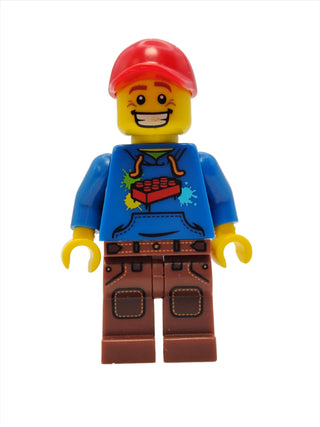 LEGO Brand Store 2012 Male - Red Brick Hoodie, tls031 Minifigure LEGO®