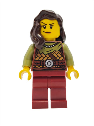 Viking Warrior - Female with Leather Armor, vik041 Minifigure LEGO®