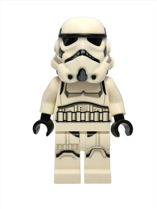 Imperial Stormtrooper - Dual Molded Helmet with Light Bluish Gray Panels on Back, sw1327 Minifigure LEGO® Like New