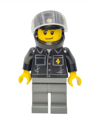 Ferrari 812 Competizione Driver, sc105 Minifigure LEGO® Like New with Helmet
