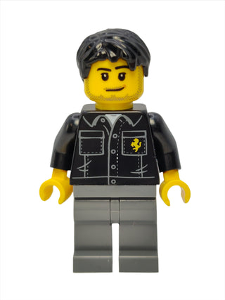 Ferrari 812 Competizione Driver, sc105 Minifigure LEGO® Like New with Hair