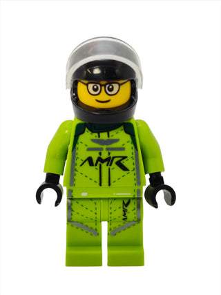 Aston Martin Vantage GT3 Driver, sc099 Minifigure LEGO® Like New with Helmet