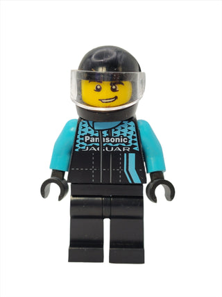 Formula E Panasonic Jaguar Racing GEN2 Driver, sc079 Minifigure LEGO®