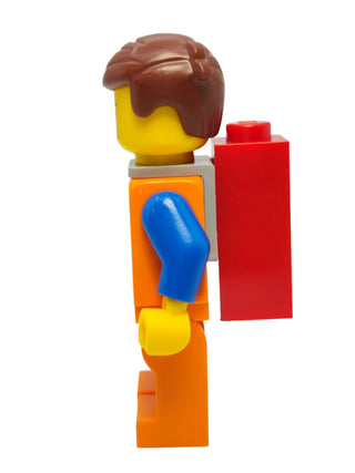 Emmet - Wide Smile, with Piece of Resistance, tlm059 Minifigure LEGO®