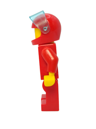 Jacket Red with Zipper - Red Helmet, jred007 Minifigure LEGO®